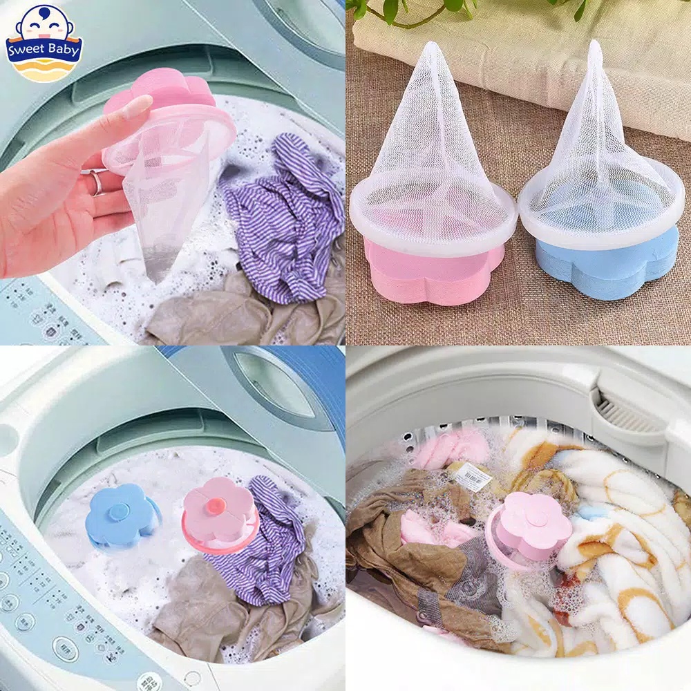 Filter Laundry Bag Pembersih Kotoran Mesin Cuci Penyaring Saringan Kotor