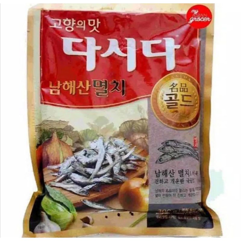 

Korean Dasida Anchovy 500Gr - Bumbu Kaldu Rasa Ikan Teri