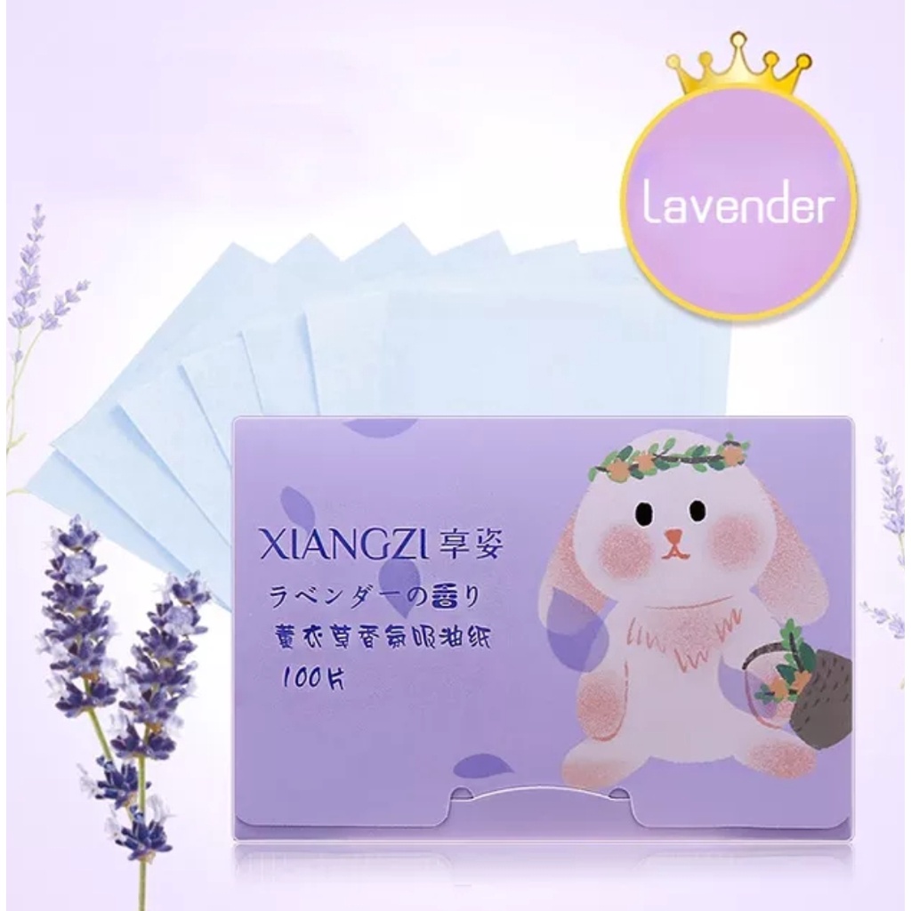 OS KERTAS TISSUE LINEN PENYERAP MINYAK WAJAH MOTIF LUCU / OIL CONTROL PAPER 100 LEMBAR