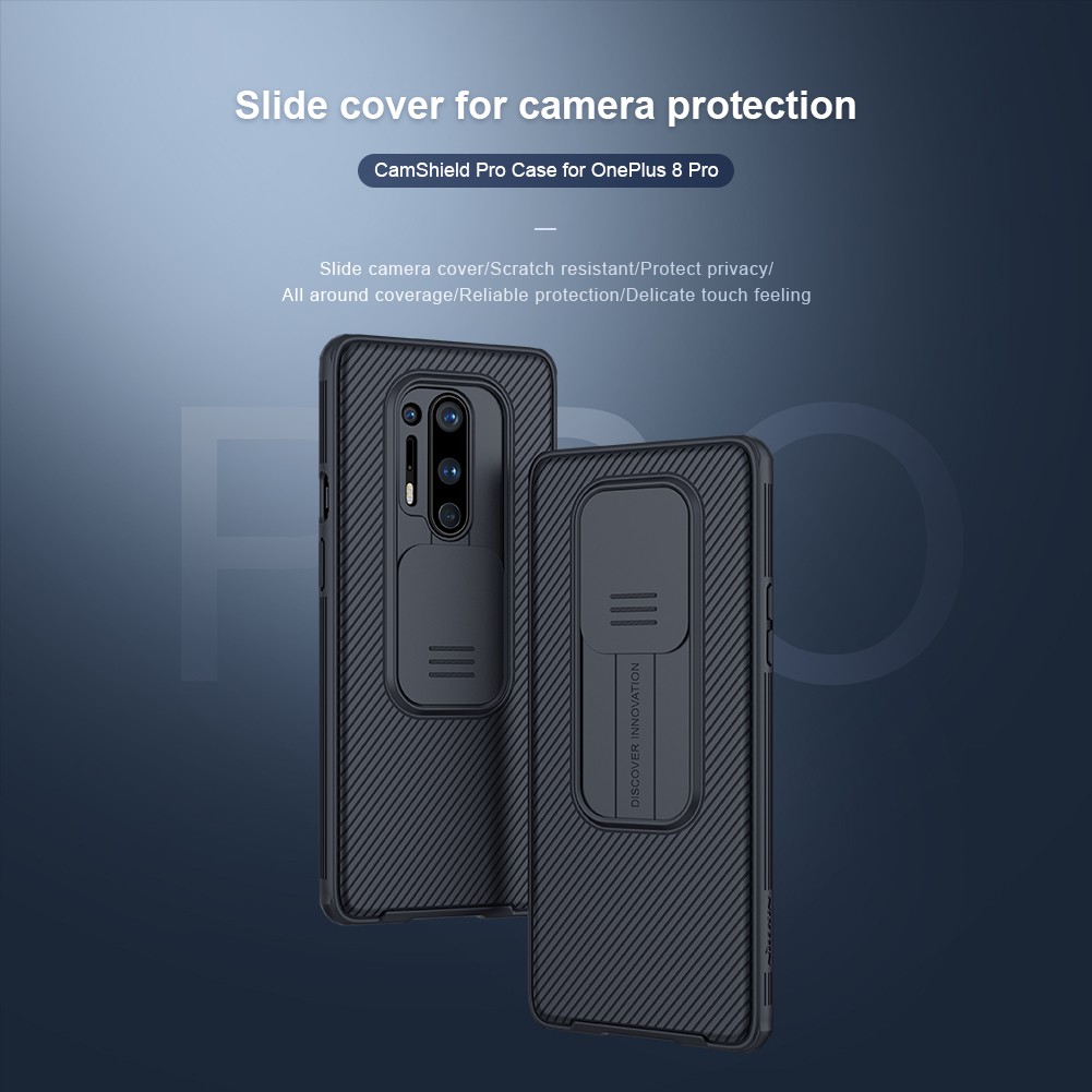Nillkin Hard Case CamShield Pro - OnePlus 8 / One Plus 8 / OnePlus 8 Pro / One Plus 8 Pro