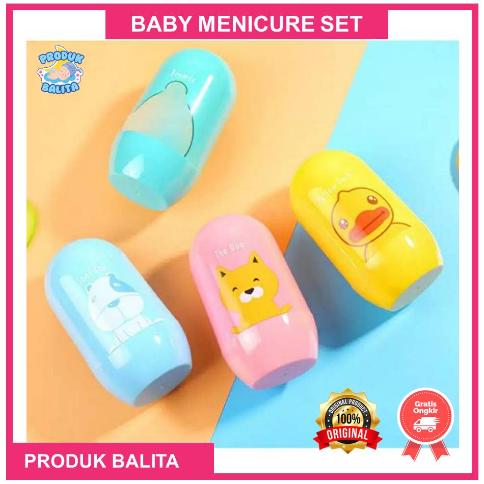 Set Menicure Bayi 4in1 Gunting Kuku Bayi Nail clippers baby