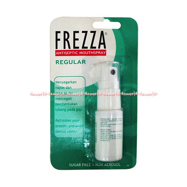 Frezza Regular Antiseptic Mouthspray Mouthwash Spray Antiseptik Obat Kumur Freza