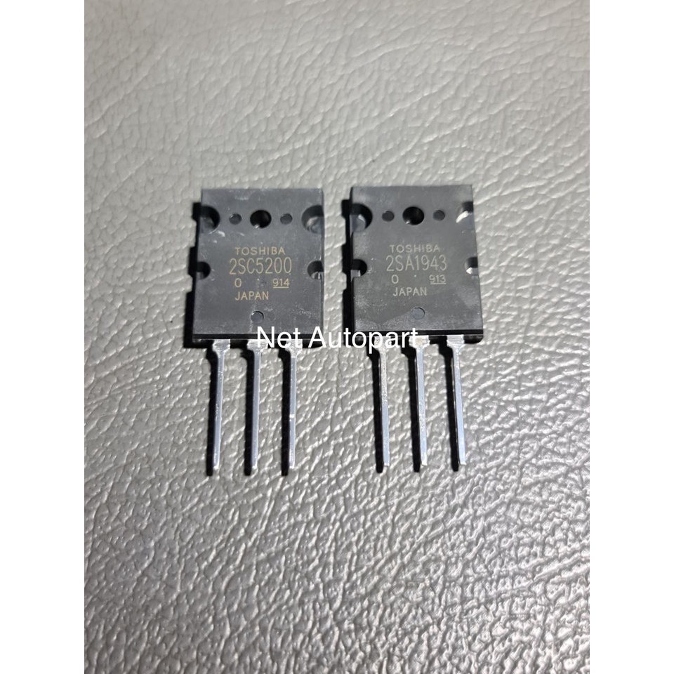 Transistor Toshiba sa1943 sc5200 2sa1943 2sc5200 1943 5200 Seri 9 ORIGINAL