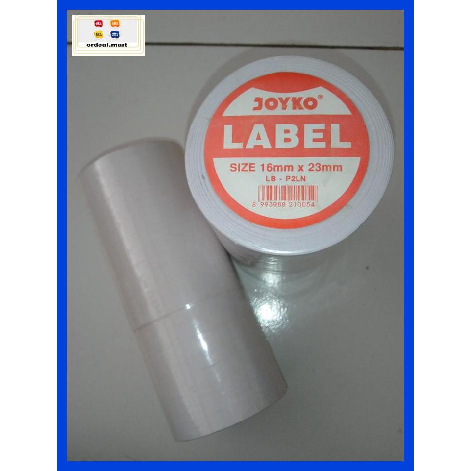 

6Rtiut7- Kertas Label Price Labeller Joyko Atau Alat Label Harga 2 Baris Atk 5Ea5W5-