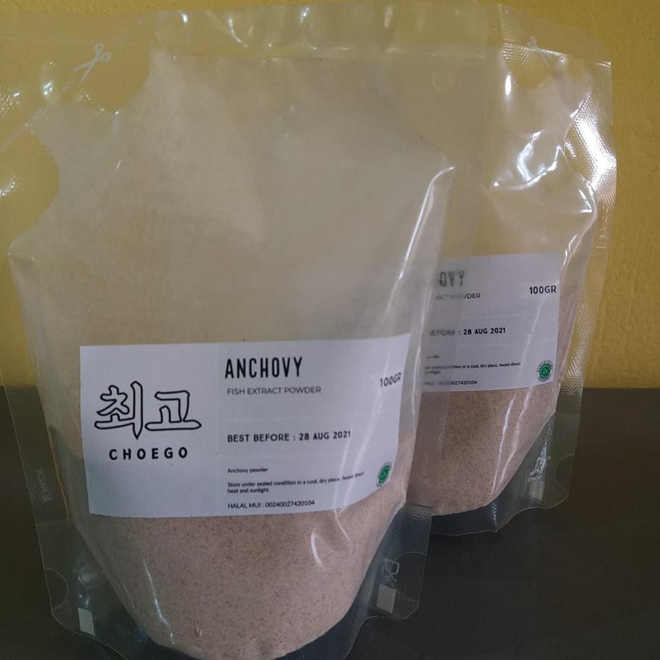 

SPESIAL ANCHOVY Powder - Bubuk Ikan Teri Korea 100gr