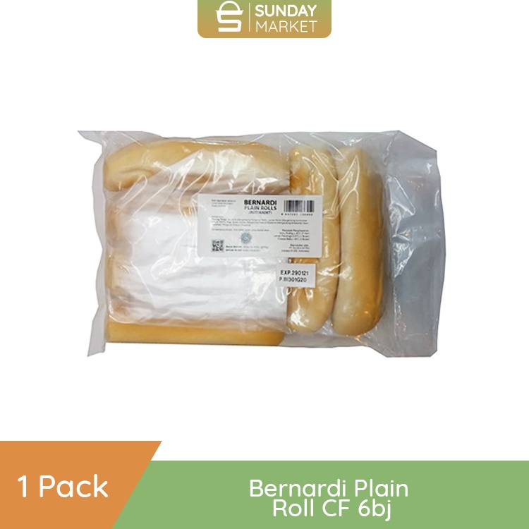 

Bernardi Plain Roll 6pcs "hot dog" .