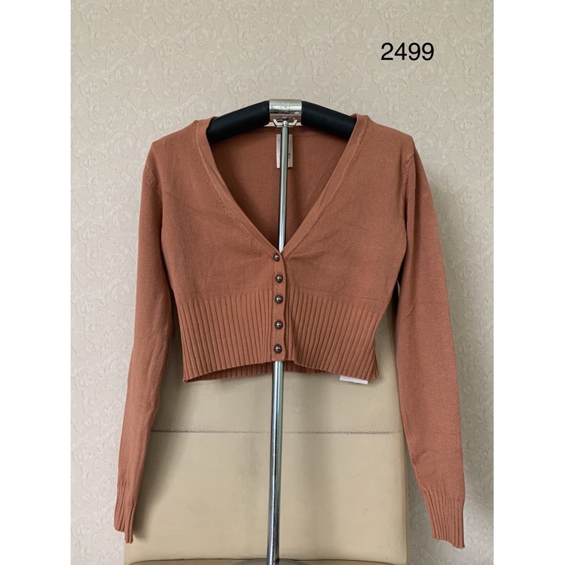 Cardigan Bolero import Soda Girl 2499 kancing lengan panjang