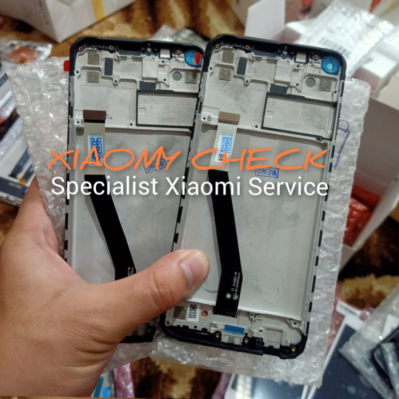 [ CHECK.ID ] LCD + FRAME XIAOMI REDMI NOTE 9