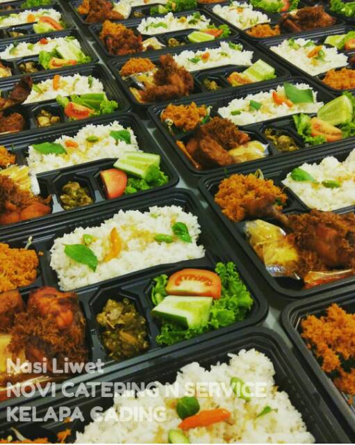 Paket Nasi Liwet Khas Sunda Nasi Box Bento Kotak Prasmanan Katering Catering Shopee Indonesia