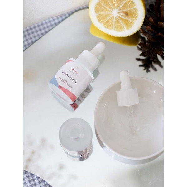 HR Glow Serum Vitamin C Whitening/ (Agen Resmi) produk BPOM.