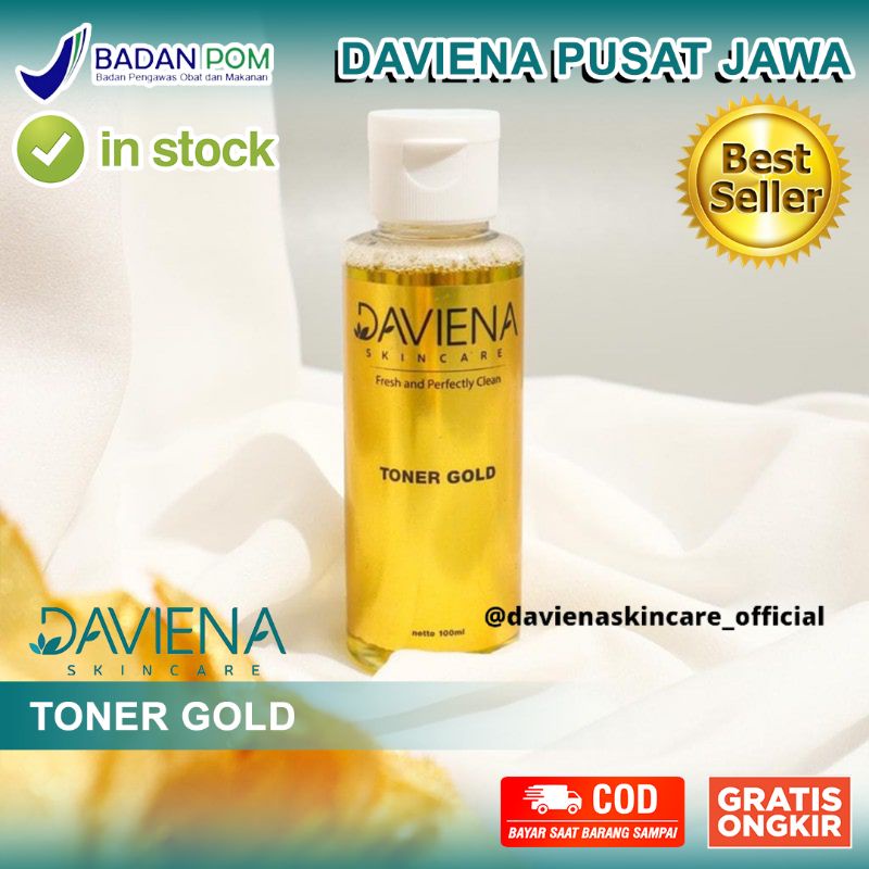 TONER GOLD SERIES | DAVIENA SKINCARE