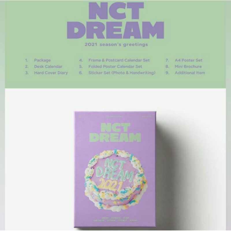Sharing NCT DREAM Season Greeting