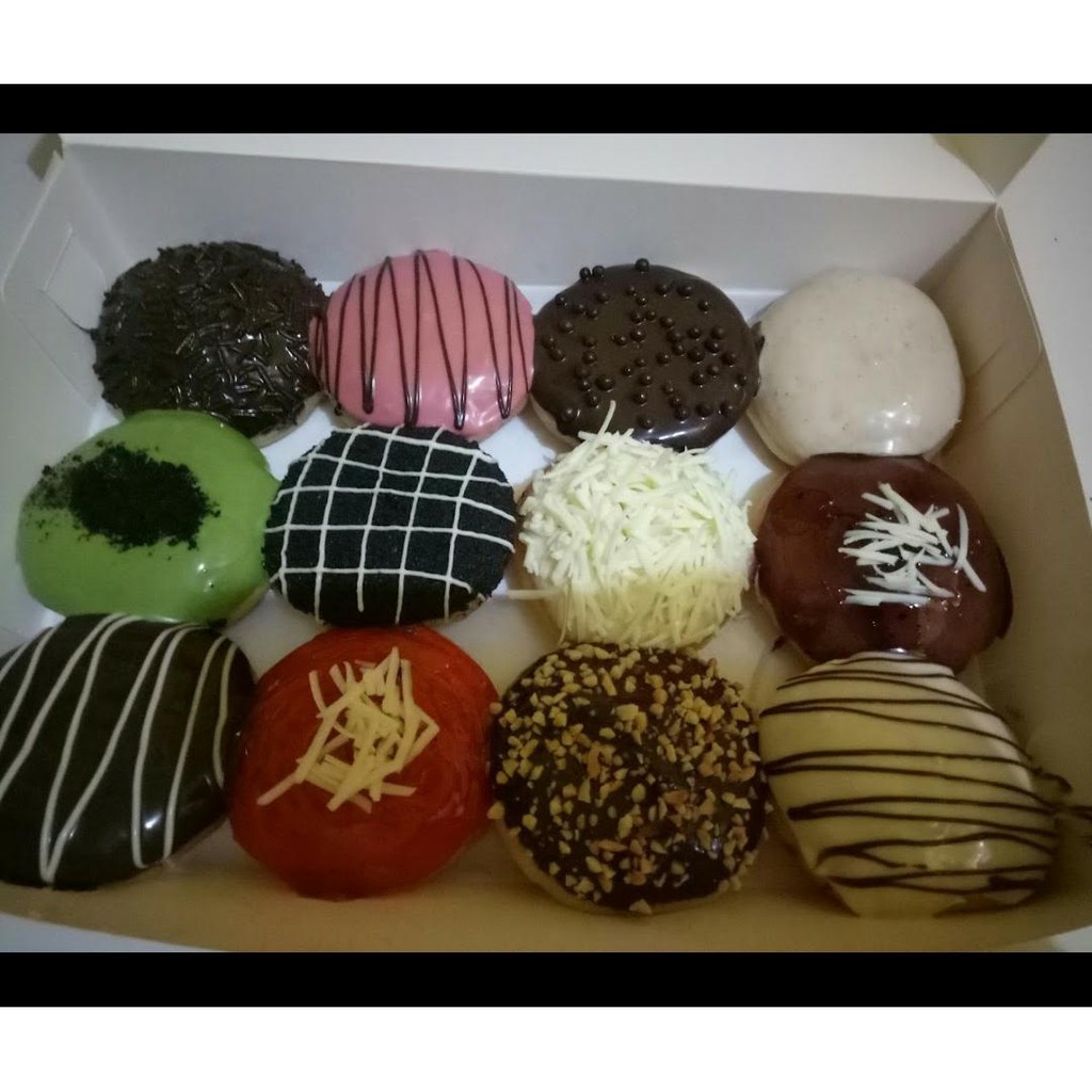 

Donat Mini Toping Premium 12pcs
