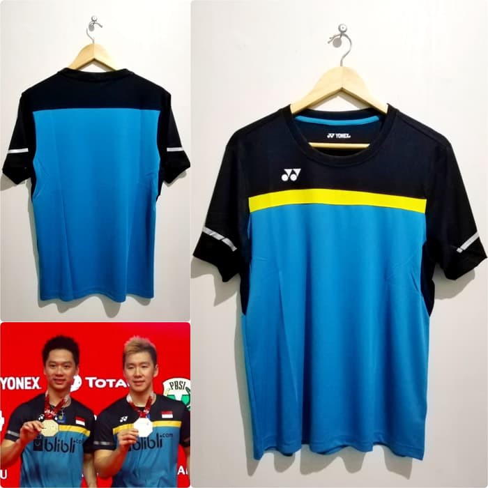 Baju badminton jersey minion 903 TOSCA kaos badminton kevin marcus imp