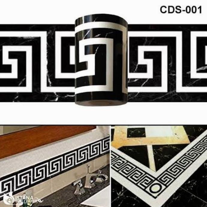 BISA COD STICKER LIST LANTAI / STICKER BOLDER LANTAI 10 Mtr 10 Cm