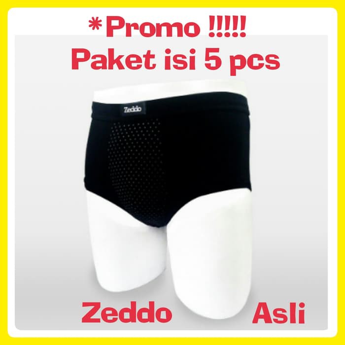 Alat kesehatan / Zeddo Far Infrared Underwear Terapi Kesehatan Pria Isi 5 pcs