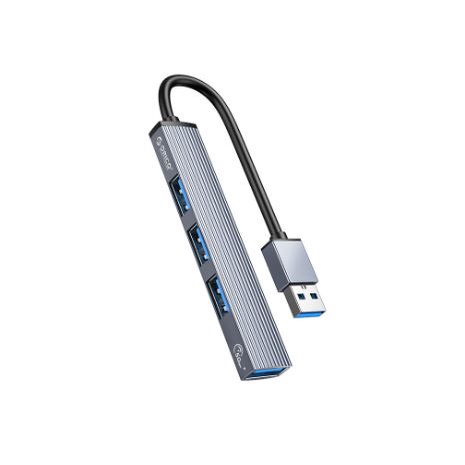 Usb 3.0 hub orico 4 port 3.0 2.0 mini 5Gbps 480Mbps for pc cpu laptop ah-a13 aha13 - Terminal usb3.0 4 slot
