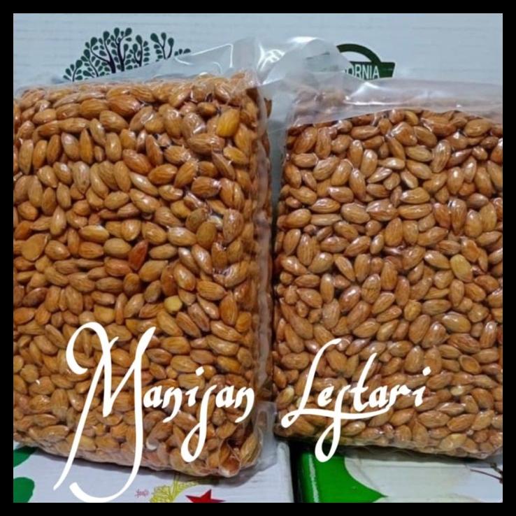 

DISKON TERBATAS !!! ALMOND PANGGANG / MATANG 1KG TERLARIS
