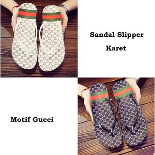 TrioGallery TG1192 Sandal  Slipper Gucci  Karet  Model Pita 