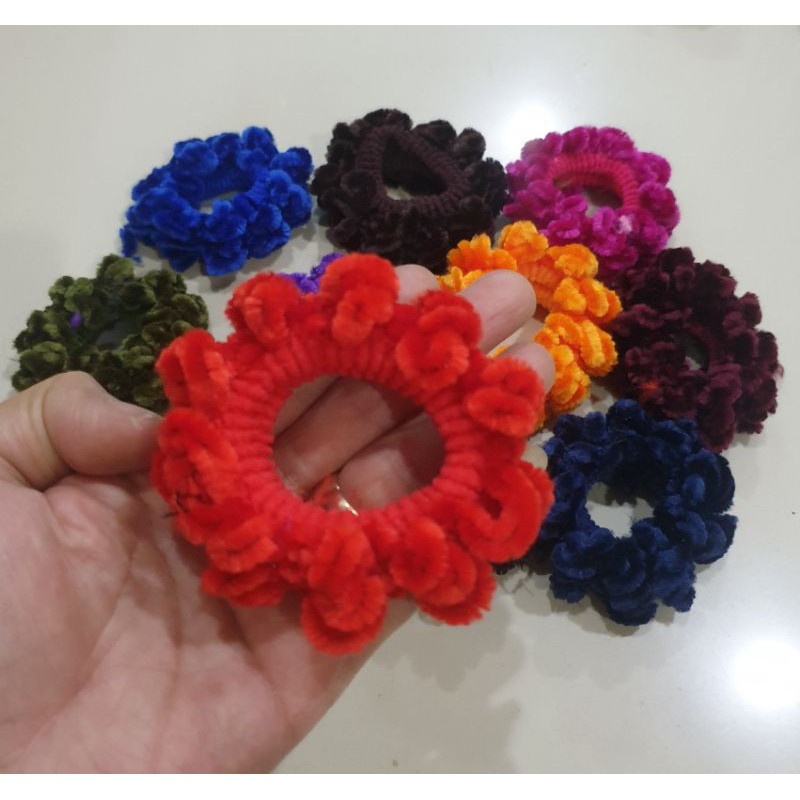 SCRUNCHIE UBUR UBUR IMPORT PREMIUM CEPOL HIJAB