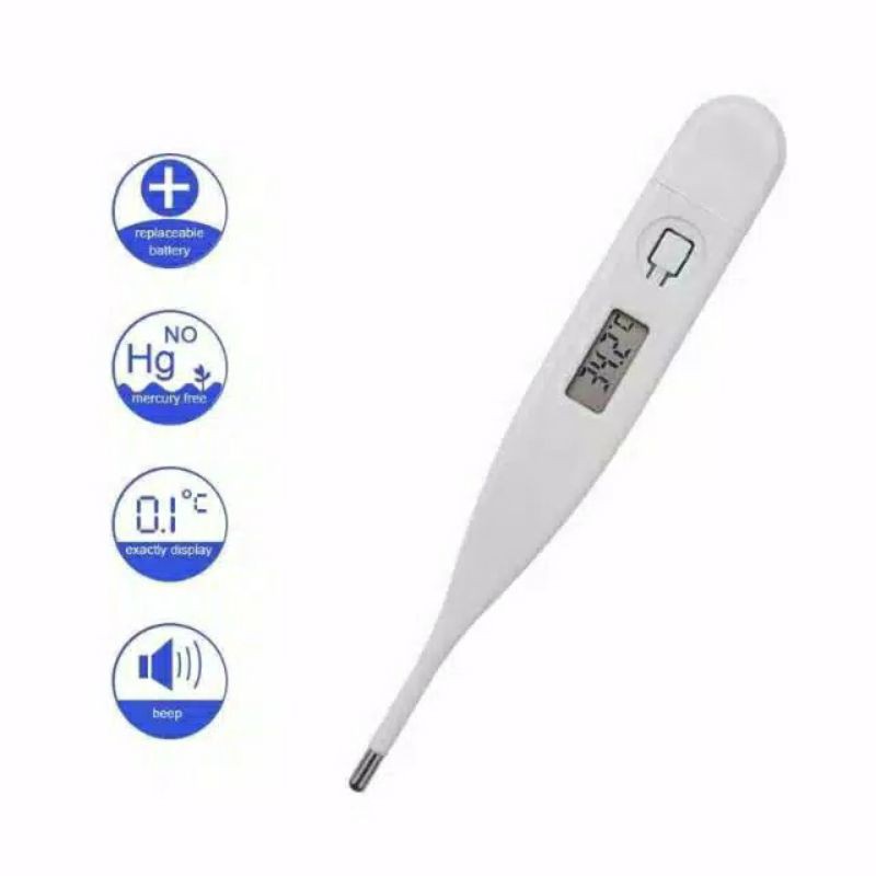 Termometer Thermometer Digital Pengukur Suhu Badan Tubuh Bayi Batang Baby Anak