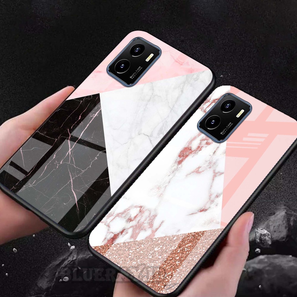[SK19] Softcase Glass For Type VIVO Y15S | Casing Handphone VIVO Y15S | Pelindung Handphone VIVO Y15