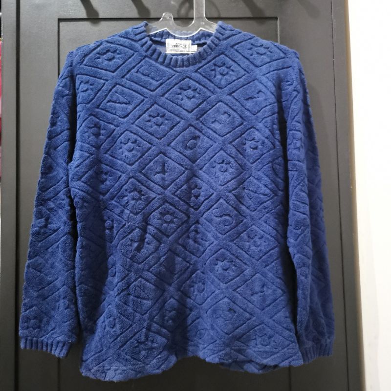 Young Versace blue sweater unisex size 10