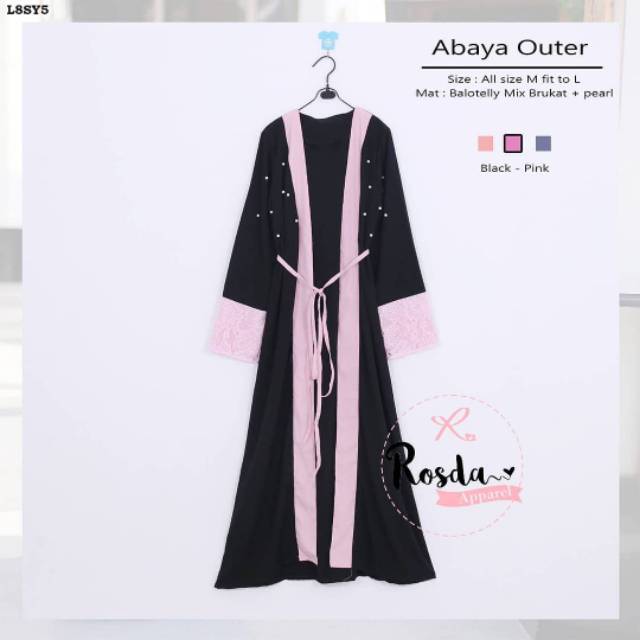 Abaya Outer Gamis Mininos