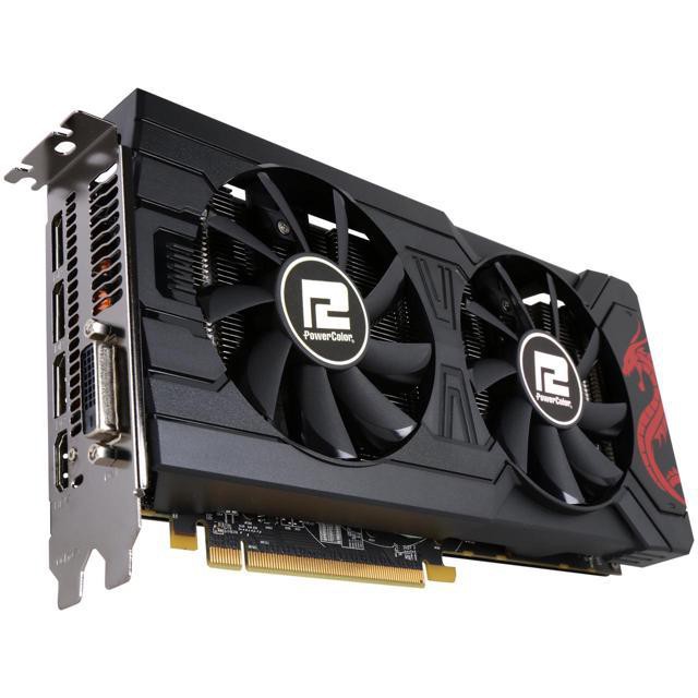 VGA POWERCOLOR Red Dragon Radeon RX 570 4GB DDR5
