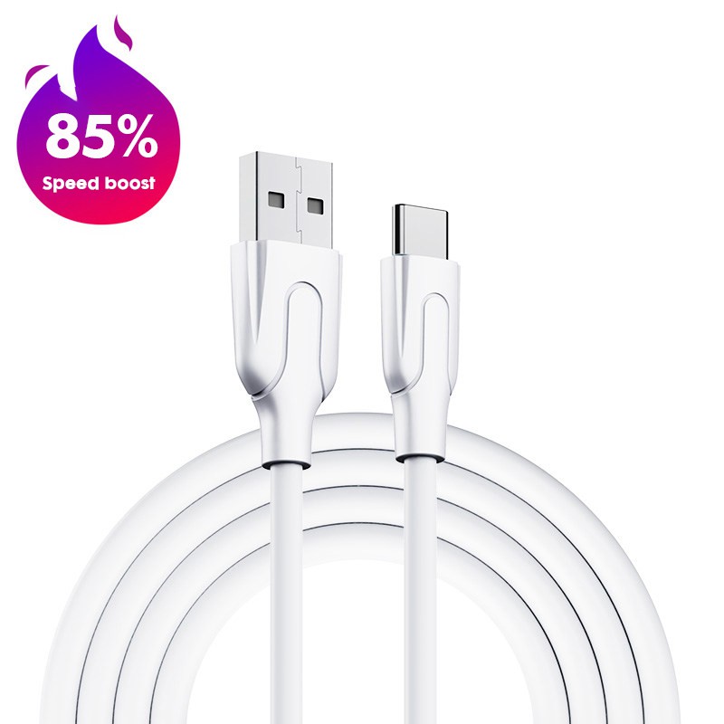 USB Type C Cable for Samsung S10 S9 5A 18W Fast Charge USB-Ios Charging Wire USB Android Cable