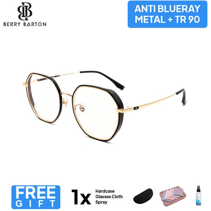 SALE Berrybarton Kacamata Anti Blueray Kacamata Fashion Korea Wanita 0321