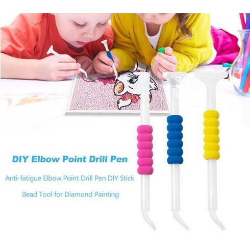 Sponge Sleeve Angled Tip Pen - Sticky Pen Bersudut Pegangan Spons