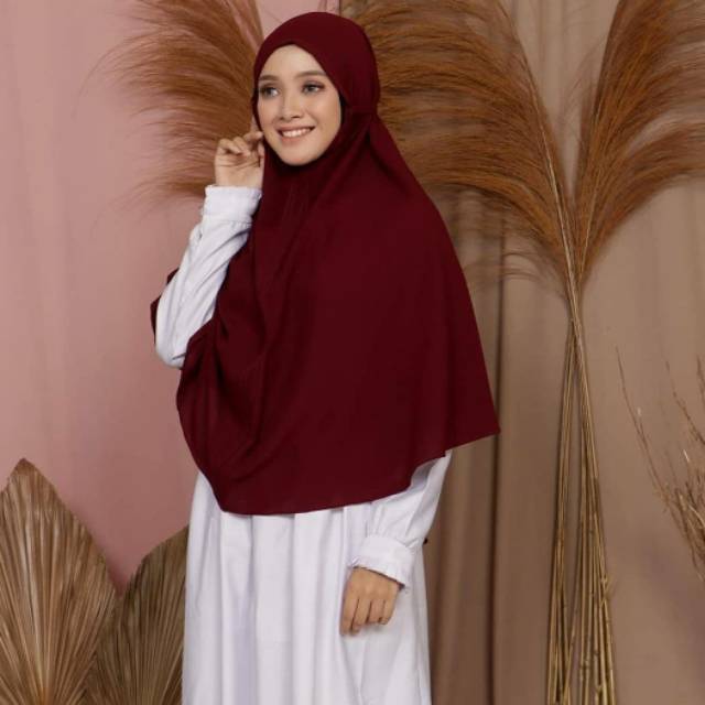 Bergo Maryam Jumbo/Jilbab Bergo Tali