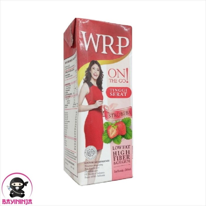 

WRP On The Go Stroberi 200 ml T-Ninjabayi 01