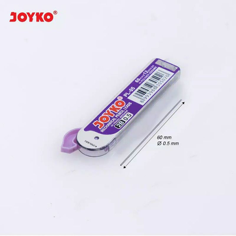 

ISI PENCIL MEKANIK JOYKO PL-05 / 2B / 0.5 mm