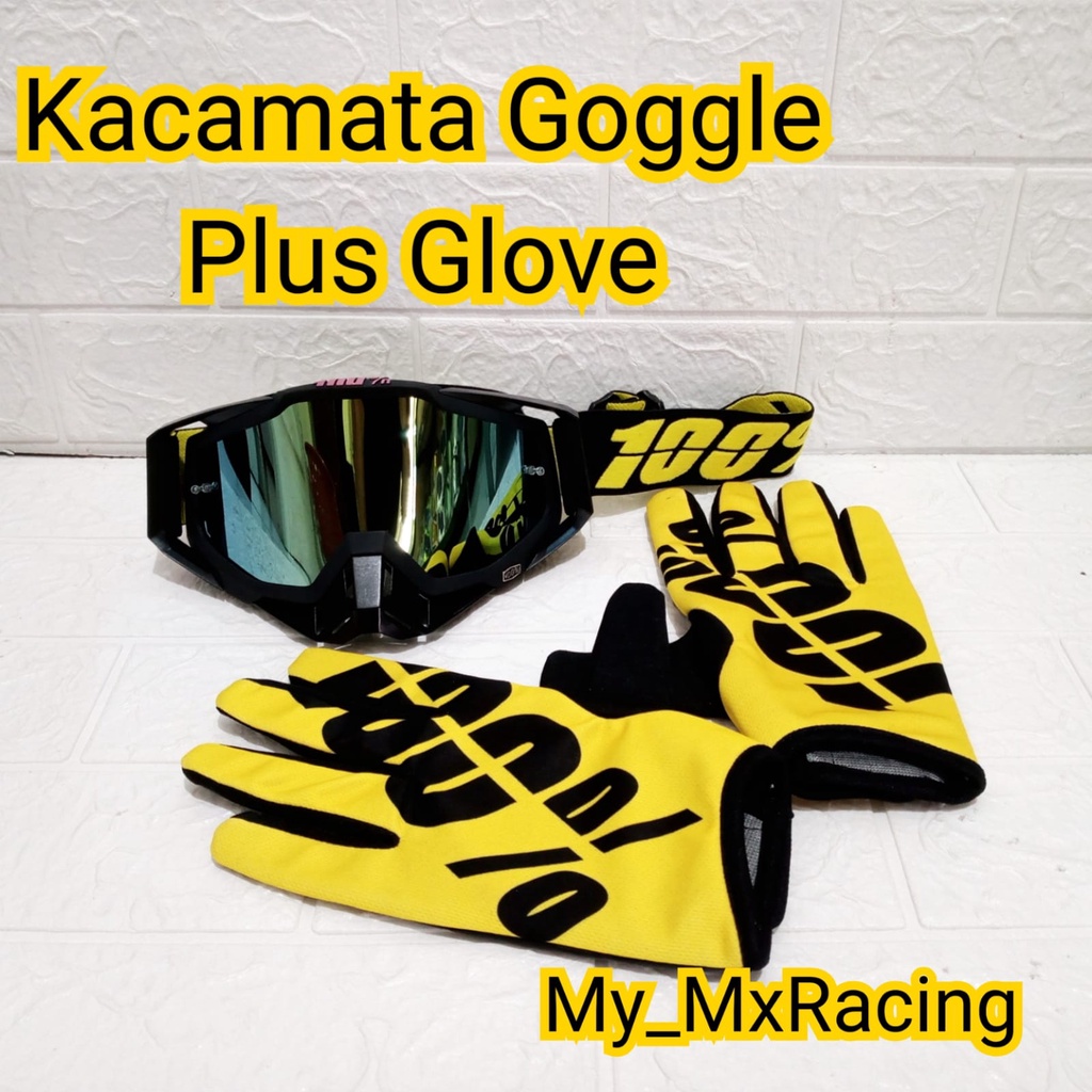 Kacamata Goggle KUALITAS  PREMIUM 001- Goggle trail motor cross - Kacamata trail - original terlaris -kacamata supermoto or sunmori -KACAMATA BERKENDARA FREE GLOVE