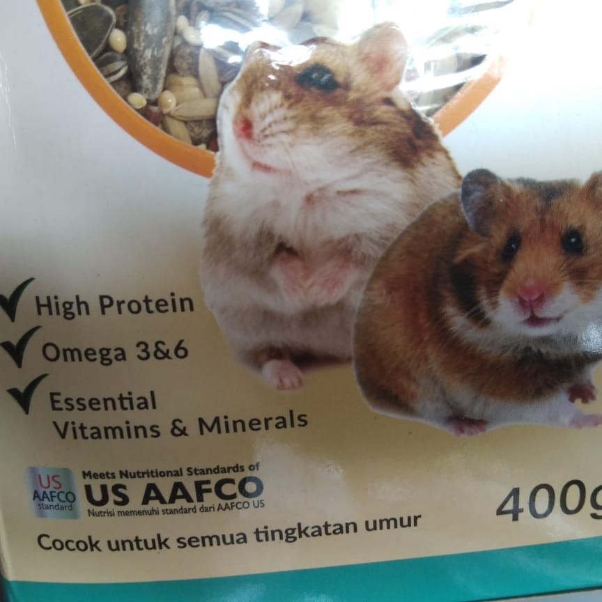 Pakan Makanan Hamster Gerbil Food HAMBIL Phoenix Kwaci Kuaci Hamsfood