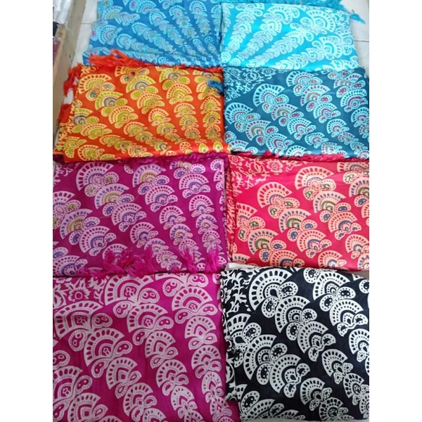 Sarung Pantai Mandala Motif/ Kain Sarung Pantai Mandala 140x110