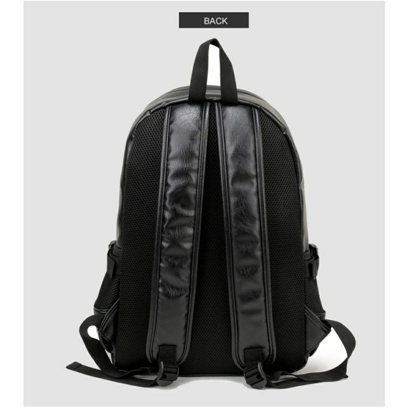 New Arrival -Tas Ransel Laptop IAC Backpack Kulit Murah Up to 14 inch - Tas Bahu Pria Wanita Daypack