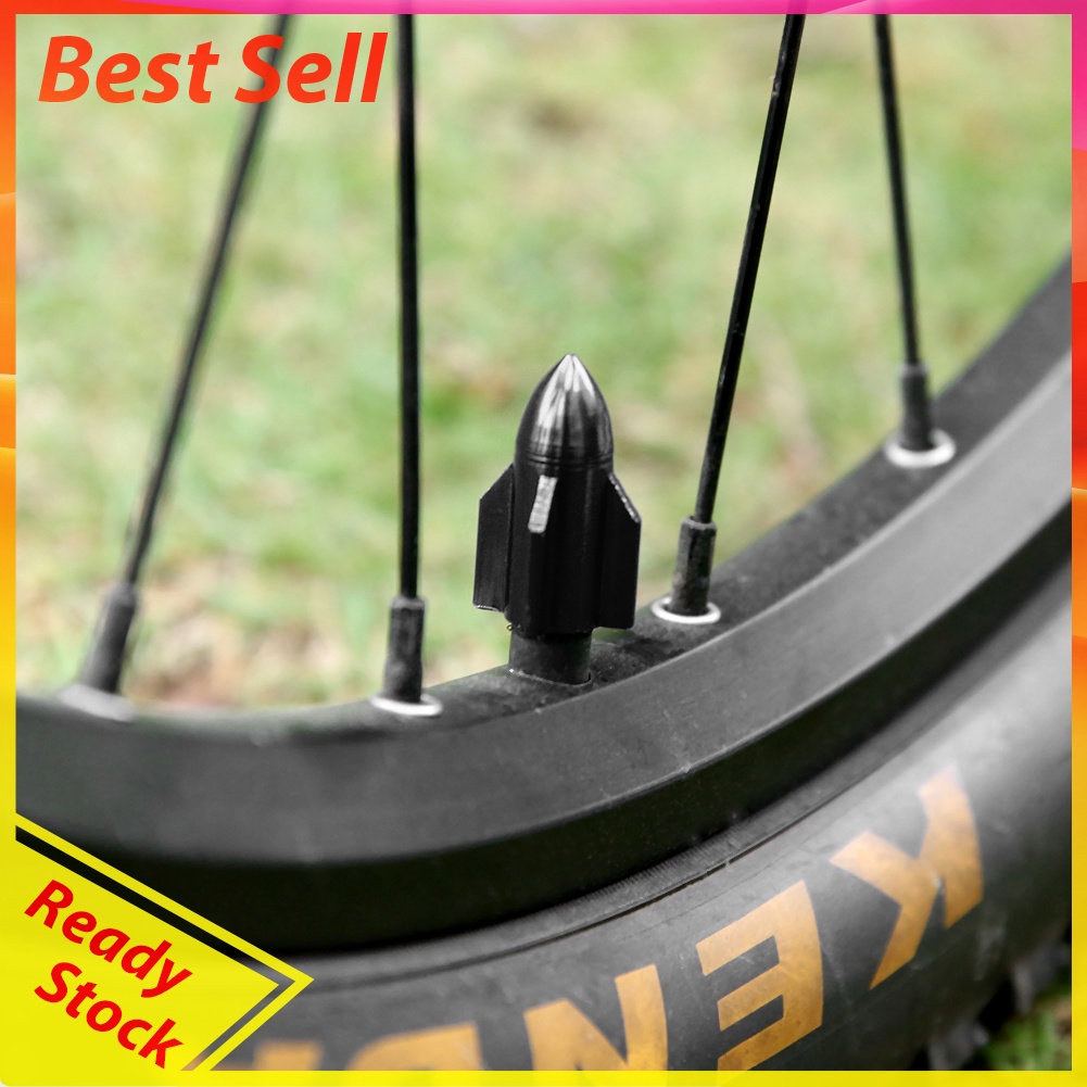 2pcs Aluminum Mountain MTB Bike Bicycle Car Tire Valve Cap Tyre Dust Cover