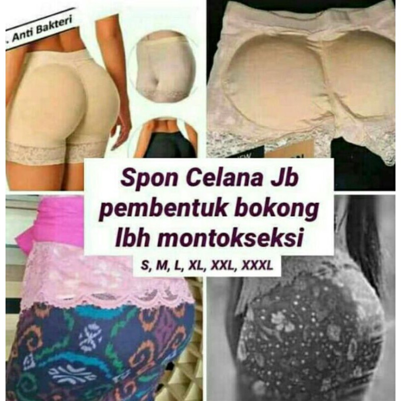 Spon celana kwalitas impor,pembentuk bokong montok seksi