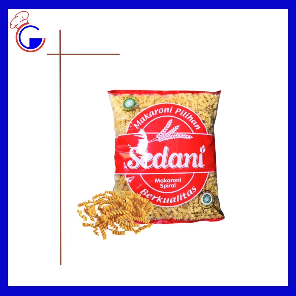 

Makaroni Spiral Sedani 1Kg