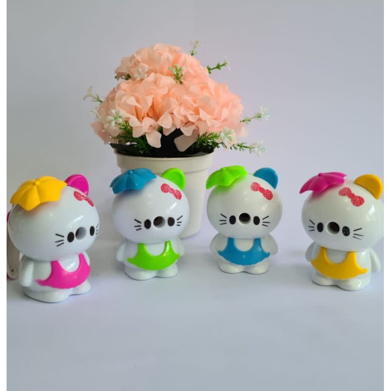 

RAUTAN MEJA KARAKTER Hello Kitty / Serutan Lucu / Rautan Pensil / Rautan Putar