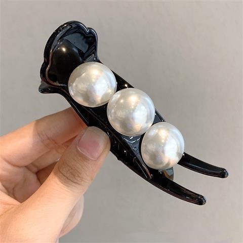 Jepit Jedai Rambut Hair Claw RAINBOW PEARL Korea Fashion Jepitan Klip Aksesoris Cewek Hair Pin Clip Korean Style Women Cewe