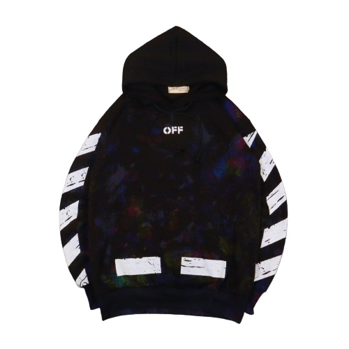 HOODIE  OFFWHITE GALAXY HITAM JAKET HOODIE PRIA WANITA PREMIUM HOODIE HITAM MOTIF HOODIE MURAH BANDUNG