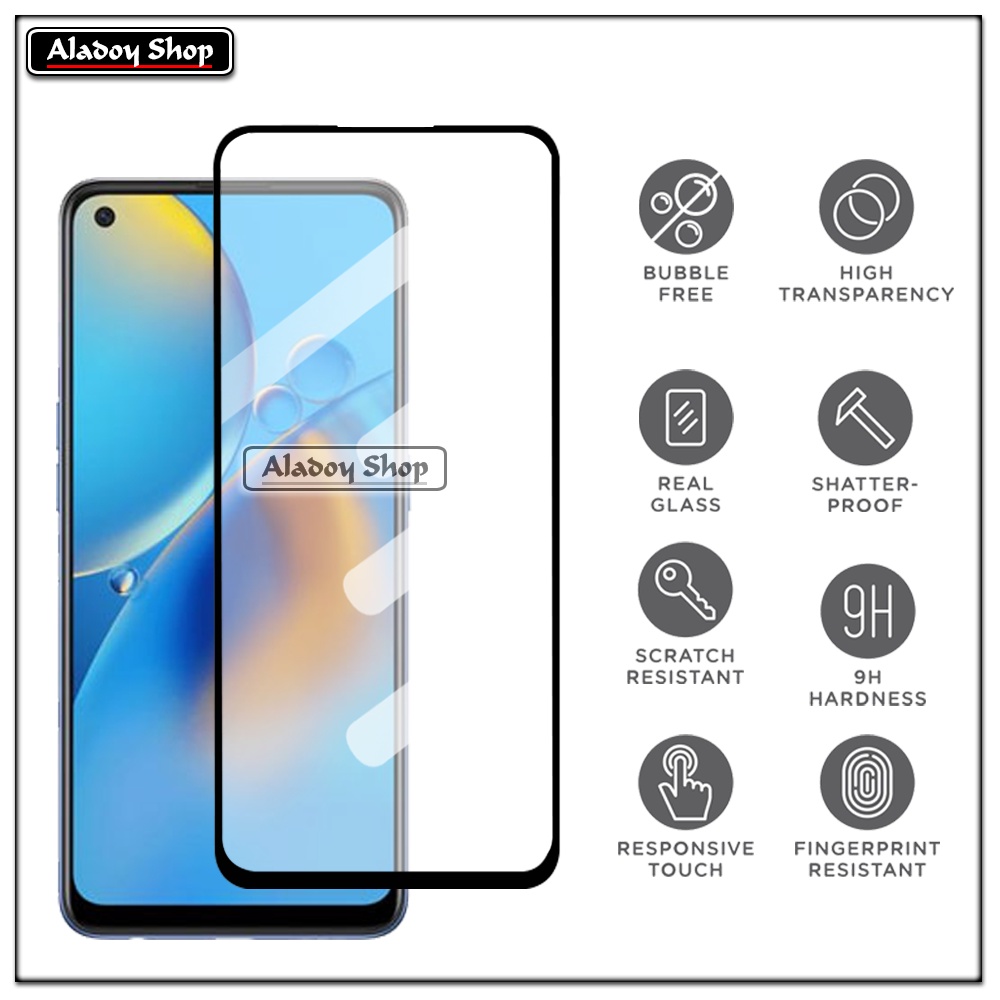 PAKET 3 IN 1 Tempered Glass Layar Oppo A74 Free Tempered Glass Camera dan Skin Carbon