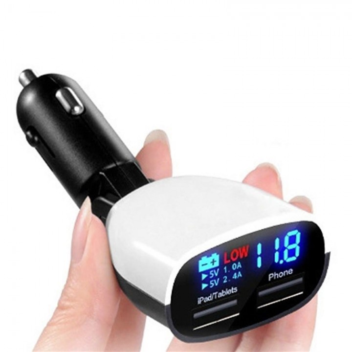 911 RCF-R58 - USB Car Charger With Dual USB Port 5V 3.4A