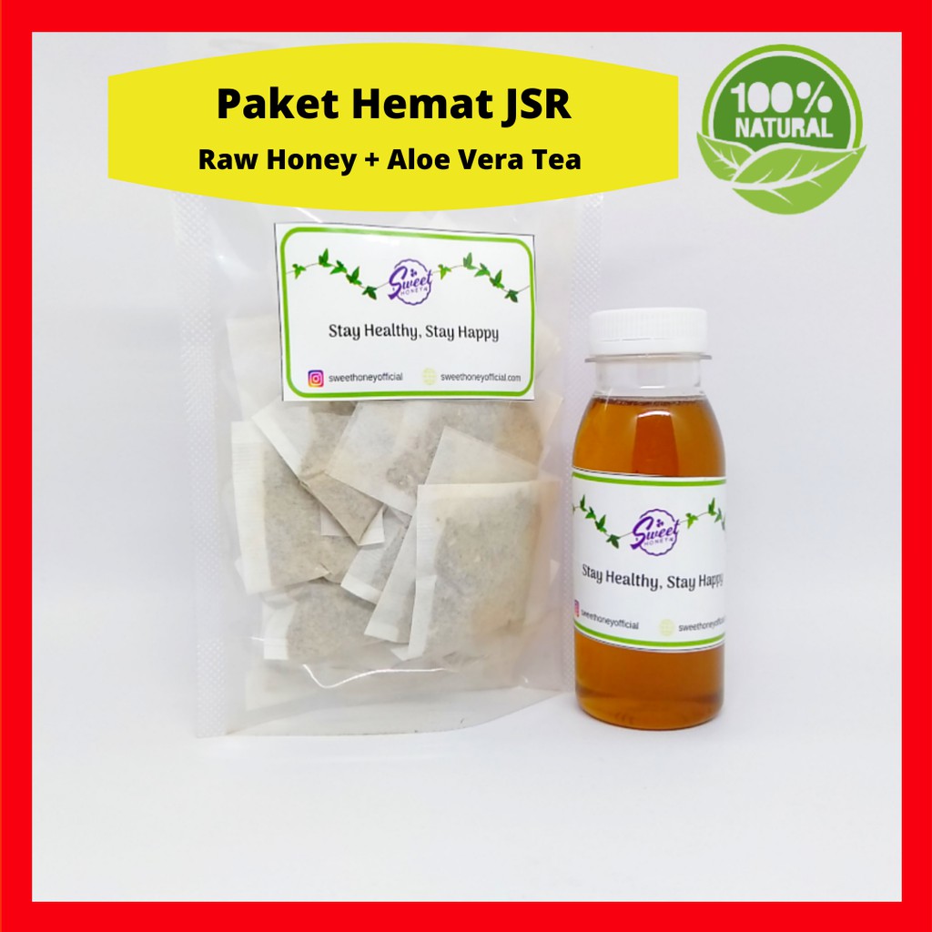 

Aloe Vera Tea Plus Madu Mentah Murni Raw Honey