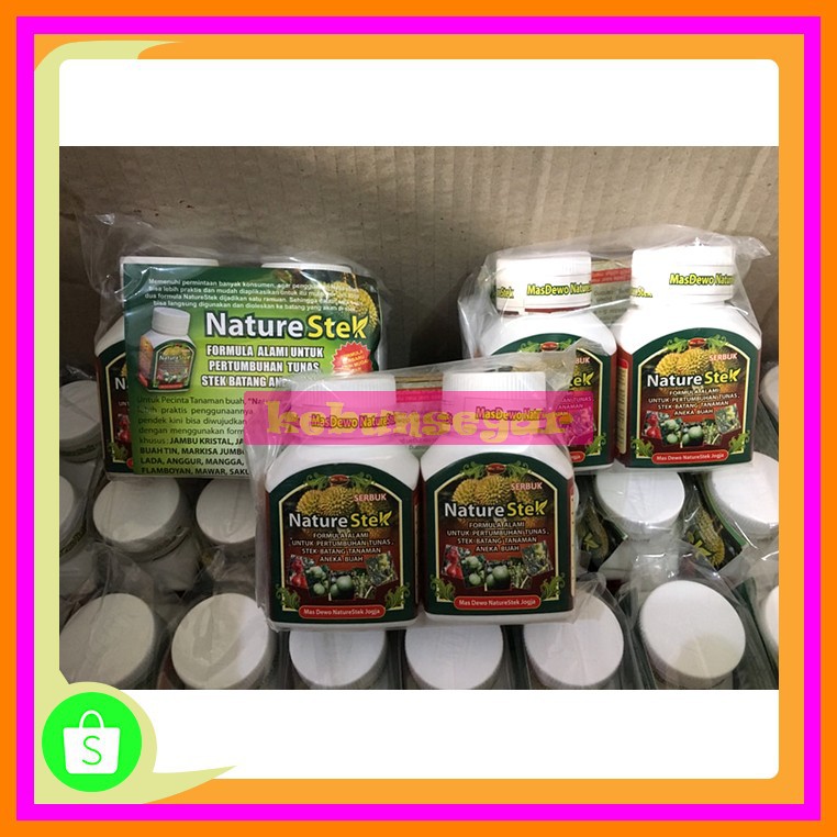 Terbaik/'Nature Stek Penumbuh Akar Batang Stek 100Gr Mas Dewo Original
