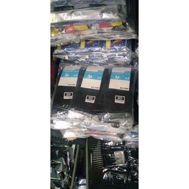 grosir!!! ( 12 pasang ) kaos kaki sekolah SD Hitam polos panjang sebetis